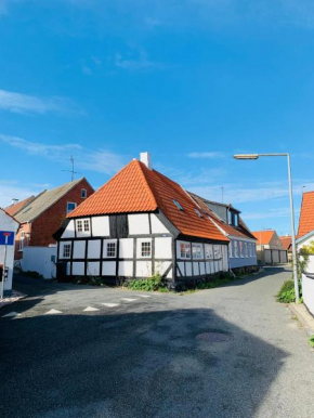 Timberframe house near Marstal Harbour